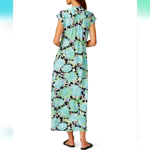 Kate Spade New York Dahlia Bloom Maxi Dress - Picture 4 of 11
